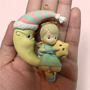 VTG| Precious Moments "May Your Holiday Be Brightened With Love"